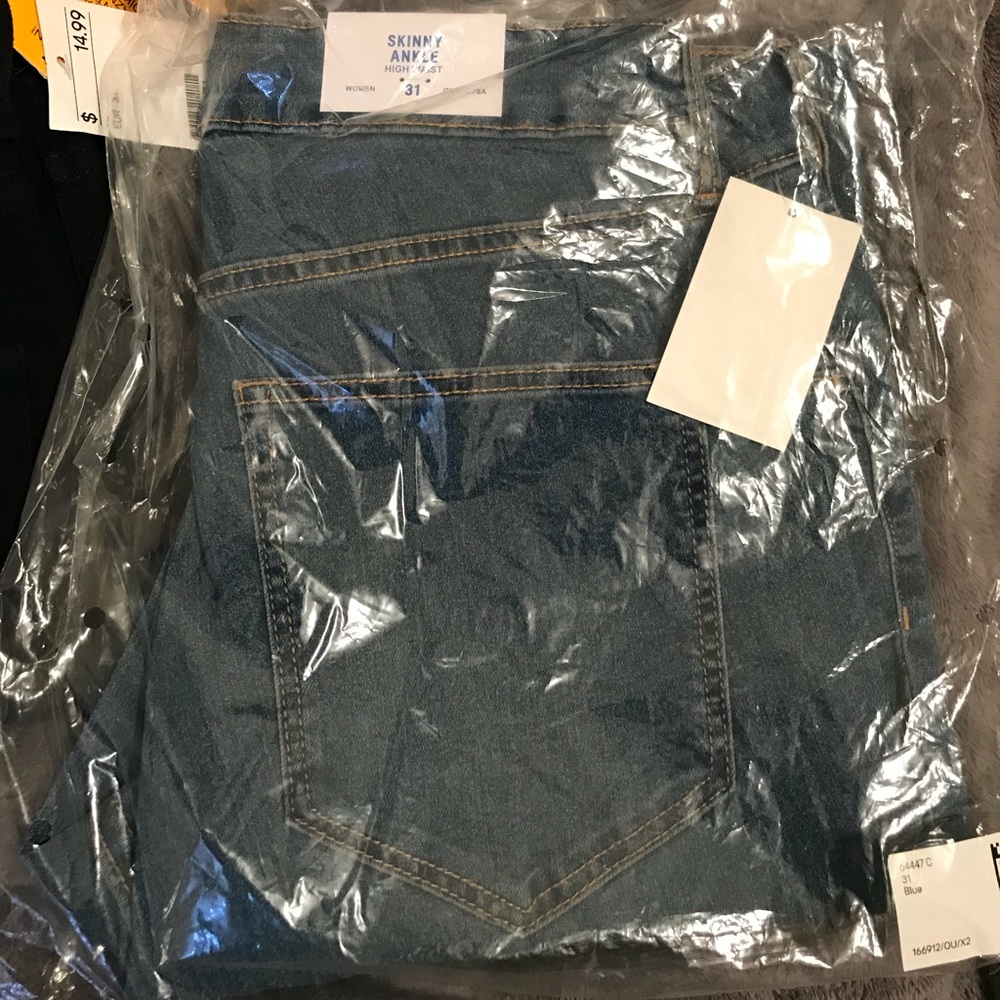 High waisted skinny jeans H&M